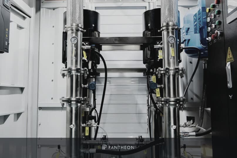 Pantheon Mining pressure regulation system